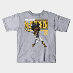 Andrew McCutchen Pittsburgh Cartoon Kids T-Shirt